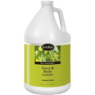 Shikai Cucumber Melon Natural Hand and Body Lotion, 128 Ounce