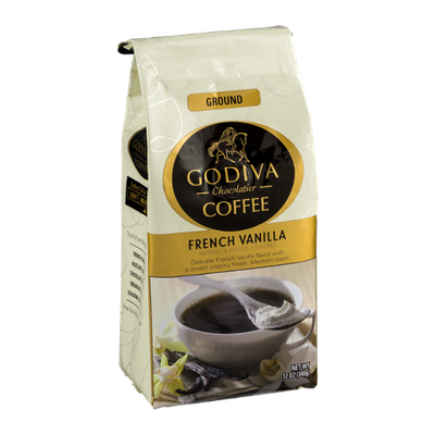 Godiva Chocolatier Coffee Ground French Vanilla