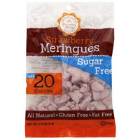 Krunchy Melts Sugar Free Strawberry Meringues Cookies, 0.3 oz, (Pack of 24)