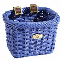 Cycle Force Nantucket Bicycle Basket Co. Rectangle Gull Collection - Purple