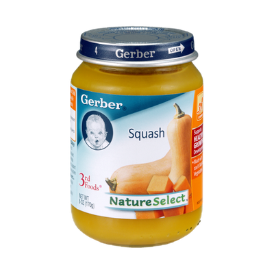 Gerber® Nature Select 3rd Foods Squash