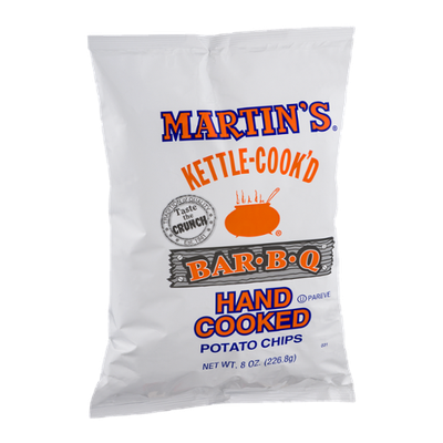 Martin's Kettle Cook'd Hand Cooked Potato Chips Bar-B-Q