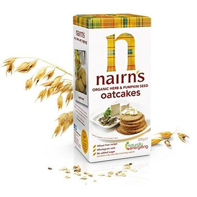 Nairns Nairn's Organic Herb Oatcake Cracker -7.1 oz. (Pack of 12)