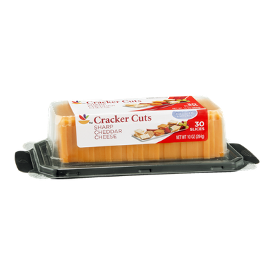 Ahold Cracker Cuts Cheese Sharp Cheddar Yellow - 30 CT