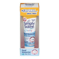 Simply Saline Plus Baby Nasal Moisturizer + Aloe Vera Gel