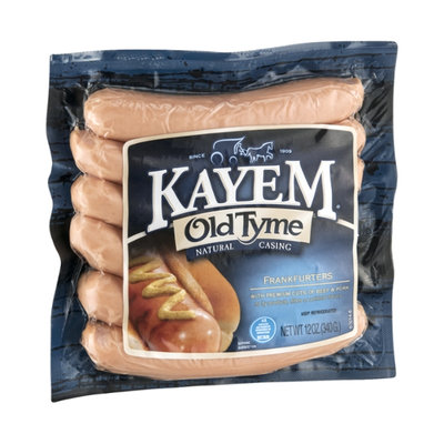 Kayem Old Tyme Natural Casing Frankfurters