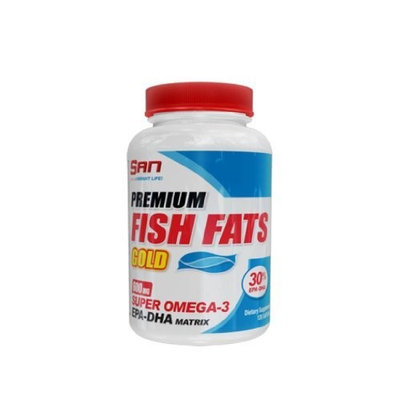 San Nutrition SAN Triple Strength Fish Fats, Soft Gels, 60 soft gels
