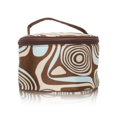 Danielle Tortoise Ovale Train Case Model No. D7873