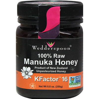 Wedderspoon 100% Raw Premium Manuka Honey Active 16+ - 6Oz