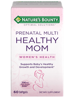 Natures Bounty Optimal Solutions Healthy Mom Prenatal Multi Softgels