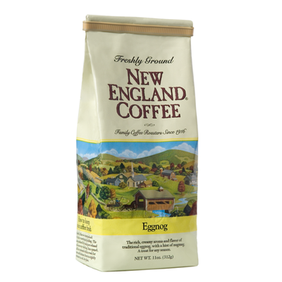 New England Coffee Eggnog Freshly Ground Coffee