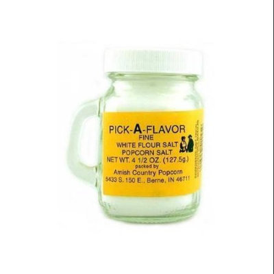 Fine White Popcorn Salt 4.5 oz