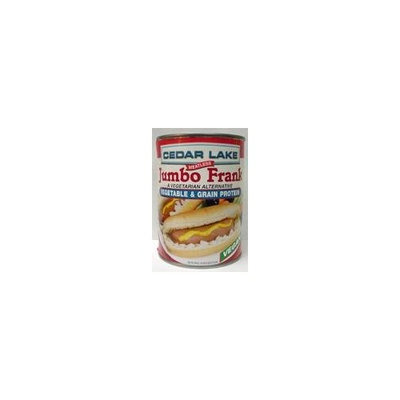 Cedar Lake Jumbo Frank - Vegan Hot Dogs (12 Cans)