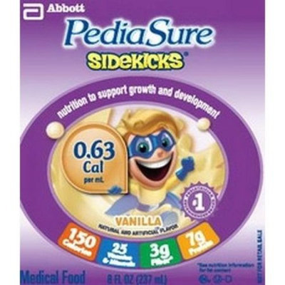 Generic Abbott PediaSure SideKicks 8 oz 0.63 Cal Vanilla, 1 Bottle