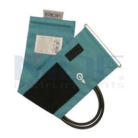 MDF Instruments MDF2100450D04 Latex-Free Replacement Blood Pressure Cuff - Adult D-Ring - Double Tube -Navy Blue