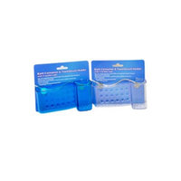 Bulk Buys Shower and toothbrush caddy combo with suction cups Case Of 12
