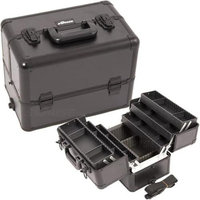 Just Case Usa Inc. Sunrise E3304PPAB All Black Pro Makeup Case