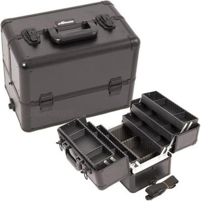 Just Case Usa Inc. Sunrise E3304PPAB All Black Pro Makeup Case