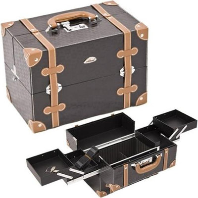 Just Case Usa Inc. Professional Cosmetic Makeup Case Color: Black