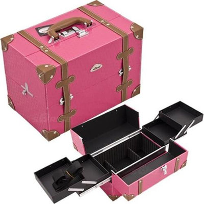 Just Case Usa Inc. Professional Cosmetic Makeup Case Color: Hot Pink