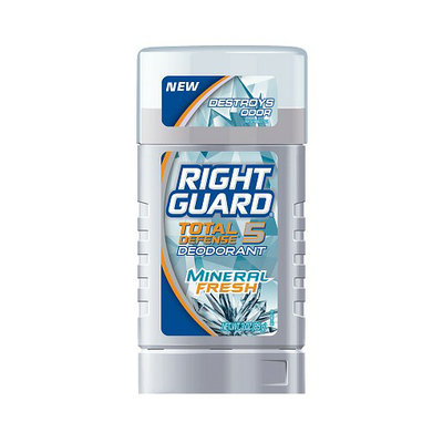Right Guard Total Defense 5 Power Deodorant Solid Mineral Fresh