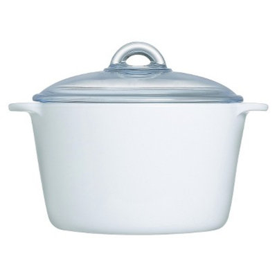 Luminarc Vitro 3.1 Qt. White Cov'd Casserole