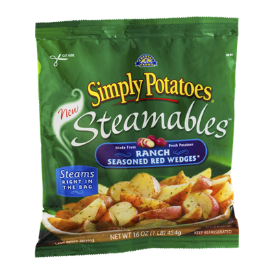 Simply Potatoes Steamables Ranch Seasoned Red Wedges