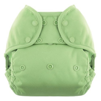 Blueberry Coveralls Diaper Snap, Meadow Green