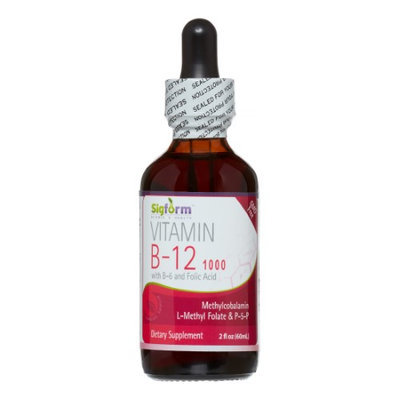 Vitamin B12 1,000 Sigform 2 oz Liquid
