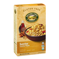 Nature's Path Organic Sunrise Crunchy Maple Cereal Gluten Free