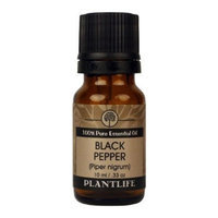 Plantlife Black Pepper Essential Oil (100% Pure and Natural, Therapeutic Grade) 10 ml