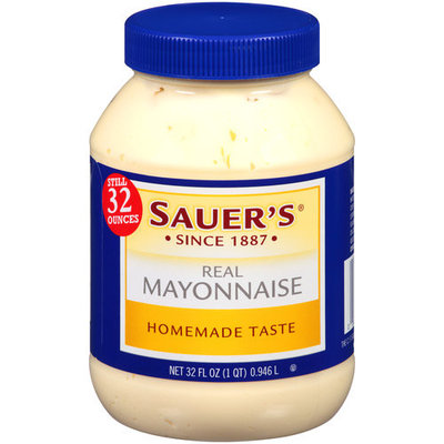 Sauer's Real Mayonnaise, 32 fl oz