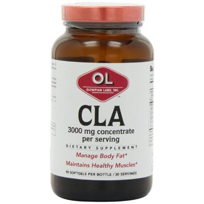 Olympian Labs CLA, 3000 mg per serving, 30 Servings, (Pack of 2)