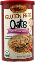 Country Choice Organic Gluten Free Oats Old Fashioned 18 oz