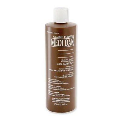 Medi Dan Medicated Dandruff Treatment Shampoo with Medi-Tar