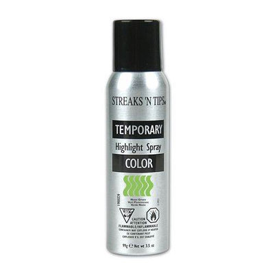 Streaks 'n Tips Streaks N Tips Temporary Color Highlight Spray Neon Green