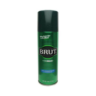 Brut by Faberge Antiperspirant Deodorant Spray with Trimax