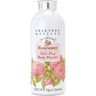 Crabtree & Evelyn Rosewater Talc-free Body Powder 2.6 Oz