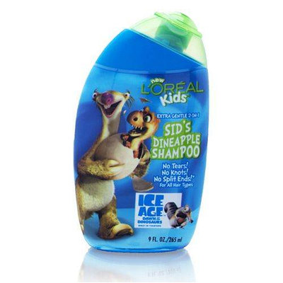 L'Oréal Paris Kids Ice Age Sid's Dineapple Shampoo Extra Gentle 2-In-1