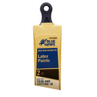 Blue Hawk Polyester Nylon Blend Angle Sash Paint Brush (Common: 2-in; Actual: 2.06-in) L7912-2