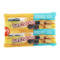 Lunchables Snack Duos Mini Ritz, American & Mini Oreo Cookies