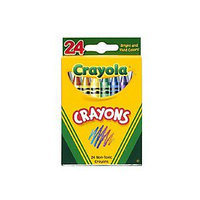 Crayola 52-3024 24 Ct Crayon In Tuck Box