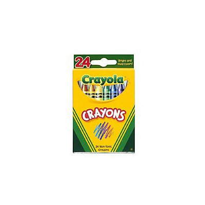 Crayola 52-3024 24 Ct Crayon In Tuck Box