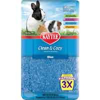 Kaytee Clean & Cozy Small Pet Bedding - Blue: 500 Cubic Inch