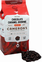 Cameron's Chocolate Caramel Brownie Decaf Whole Bean Coffee-12 oz-Whole