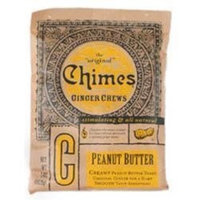 Ginger Chews Peanut Butter Chimes 5 oz Bag