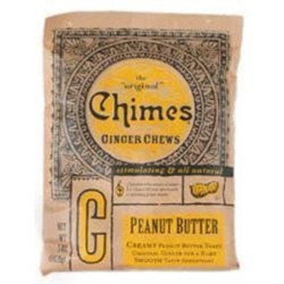 Ginger Chews Peanut Butter Chimes 5 oz Bag