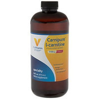 Vitamin Shoppe Carnipure L-Carnitine Liquid Raspberry Flavor - 16 Ounces Liquid - Carnitine