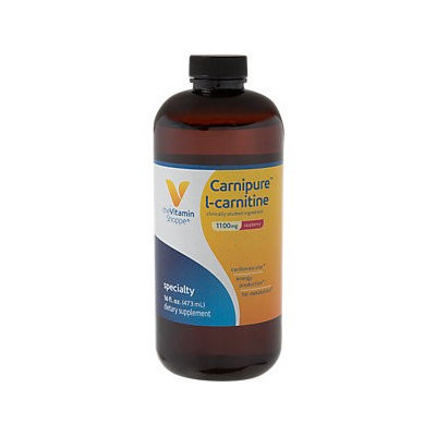 Vitamin Shoppe Carnipure L-Carnitine Liquid Raspberry Flavor - 16 Ounces Liquid - Carnitine