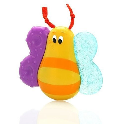 Nuby Jiggle Giggle Butterfly Vibrating Teether